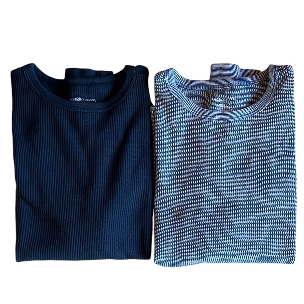 Fruit of the Loom | Set of 2 Kids Thermal Pajama Shirts sz XL (14/16)